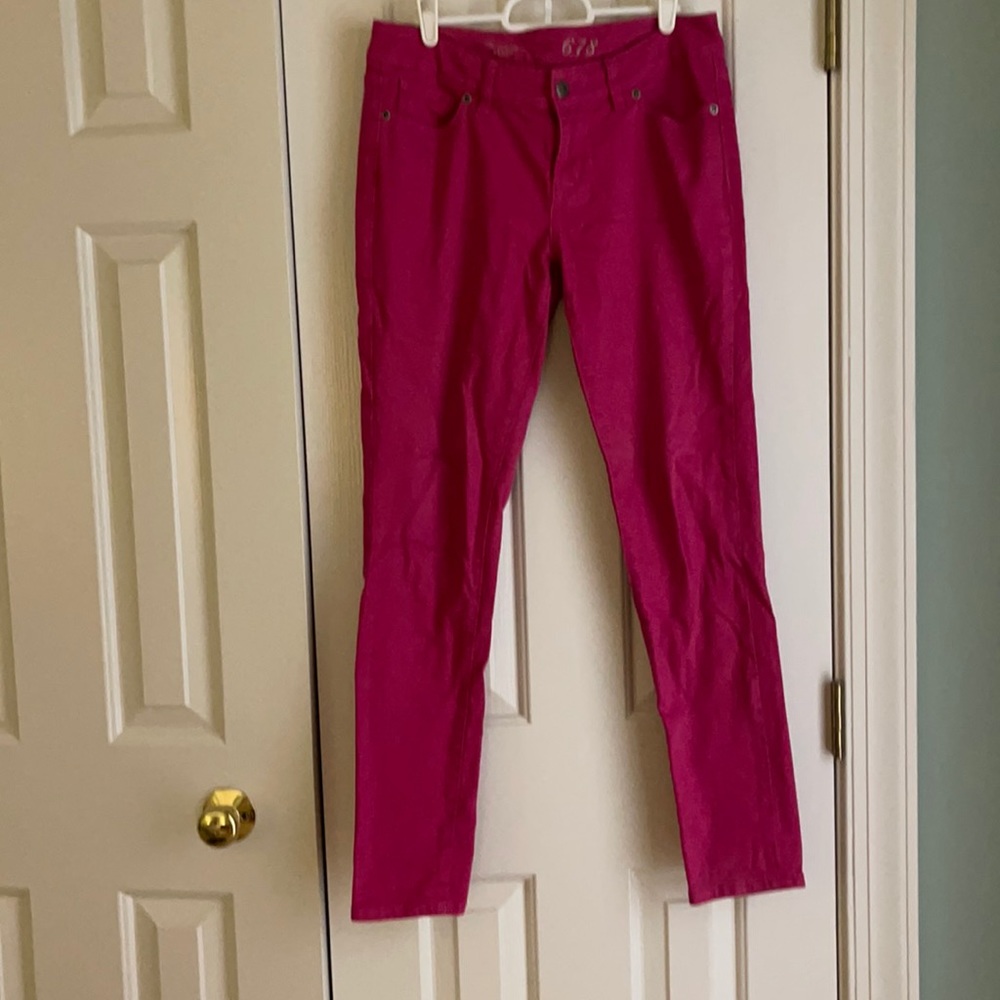 Pink jeans
